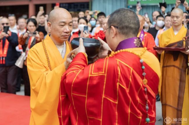千年古刹南华禅寺举行法广法师晋院升座庆典
