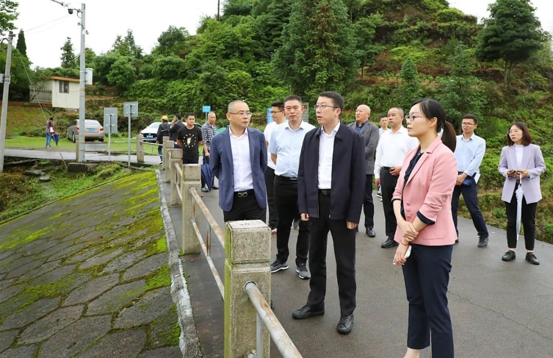 泰顺县委书记丁熠锋督导检查防汛防台工作(图)