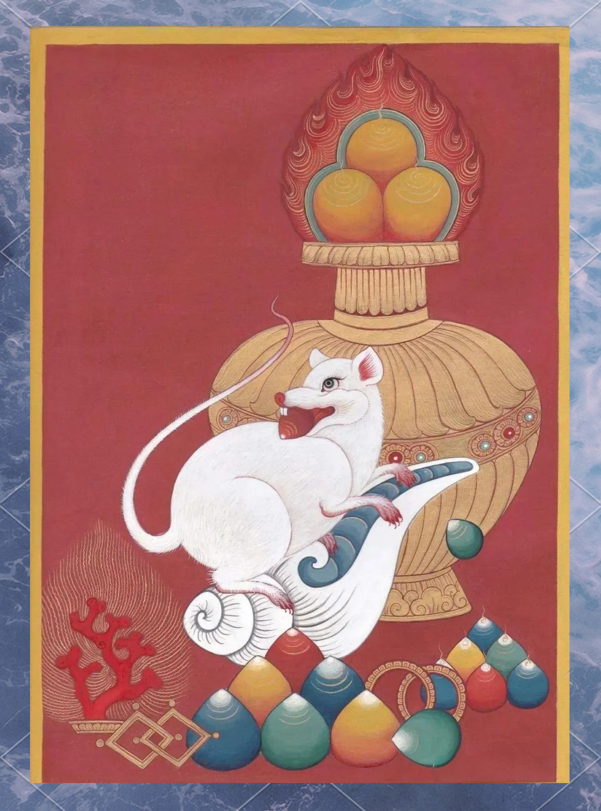 吐宝鼠:财富与护宝的象征