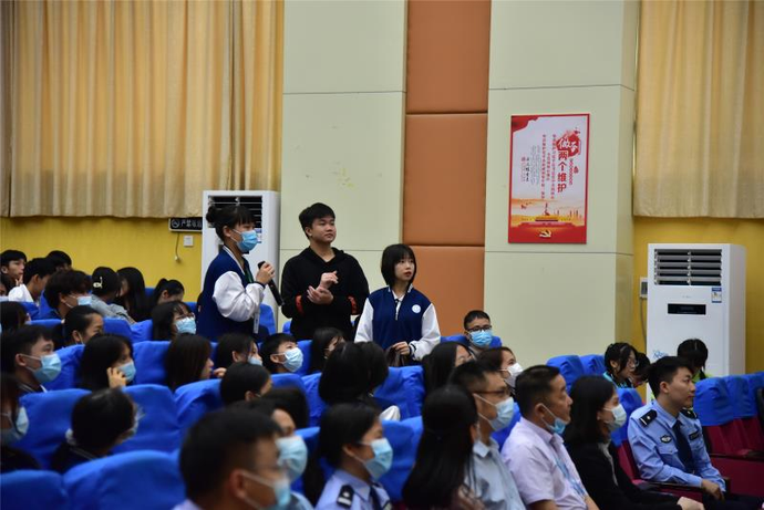 创文ing|网络文明宣传活动走进云浮技师学院