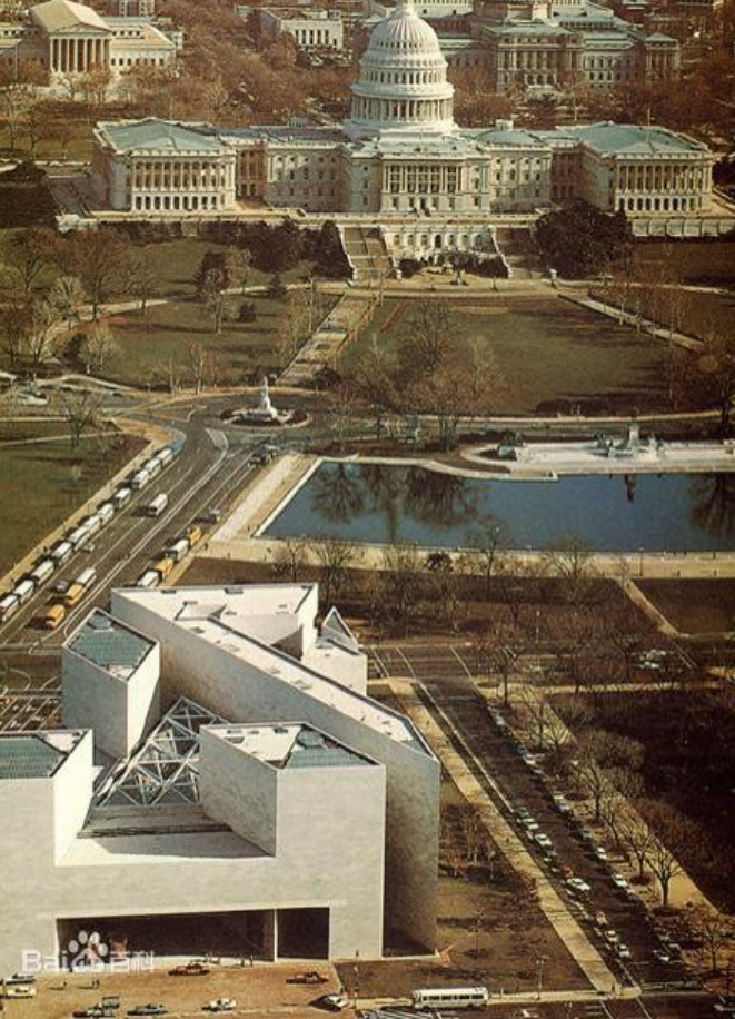 杰奎琳成就了贝聿铭的杰作:美国国家美术馆东馆