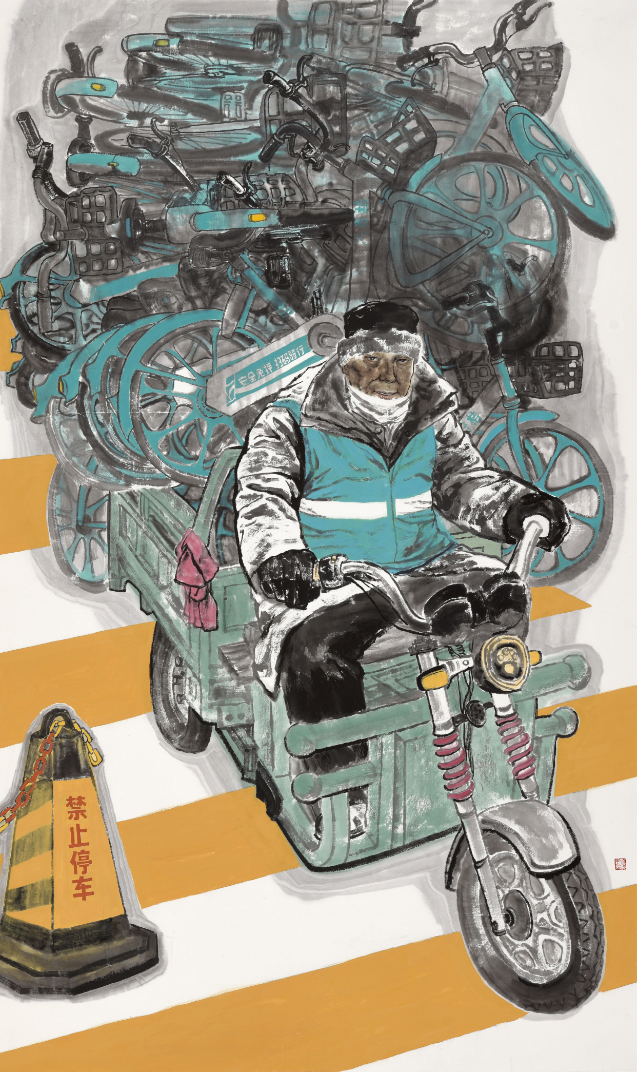 80后实力派人物画画家——刘亚东