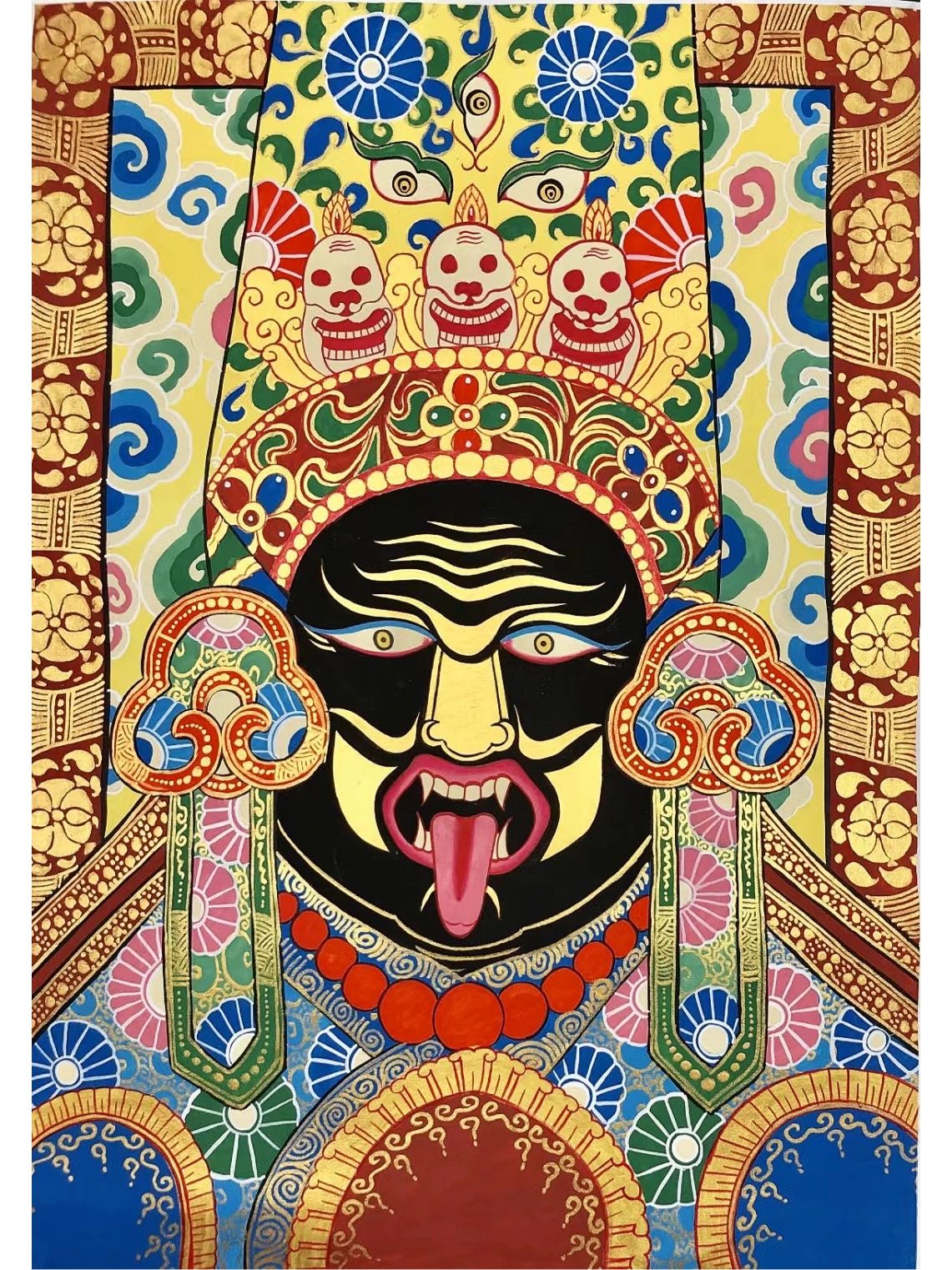 当信仰遇见艺术:扎基拉姆唐卡的独特魅力