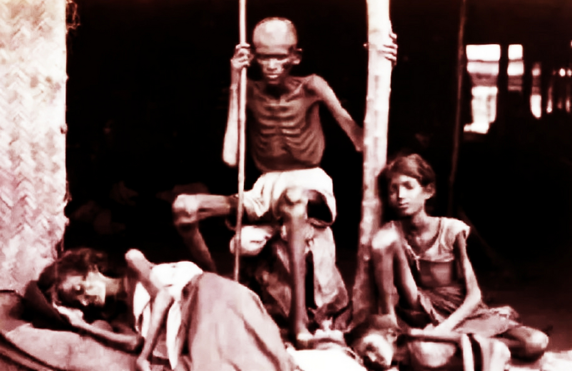 the1877年印度大饥荒由于当时食物匮乏,吃人现象很普遍,但即使人吃人