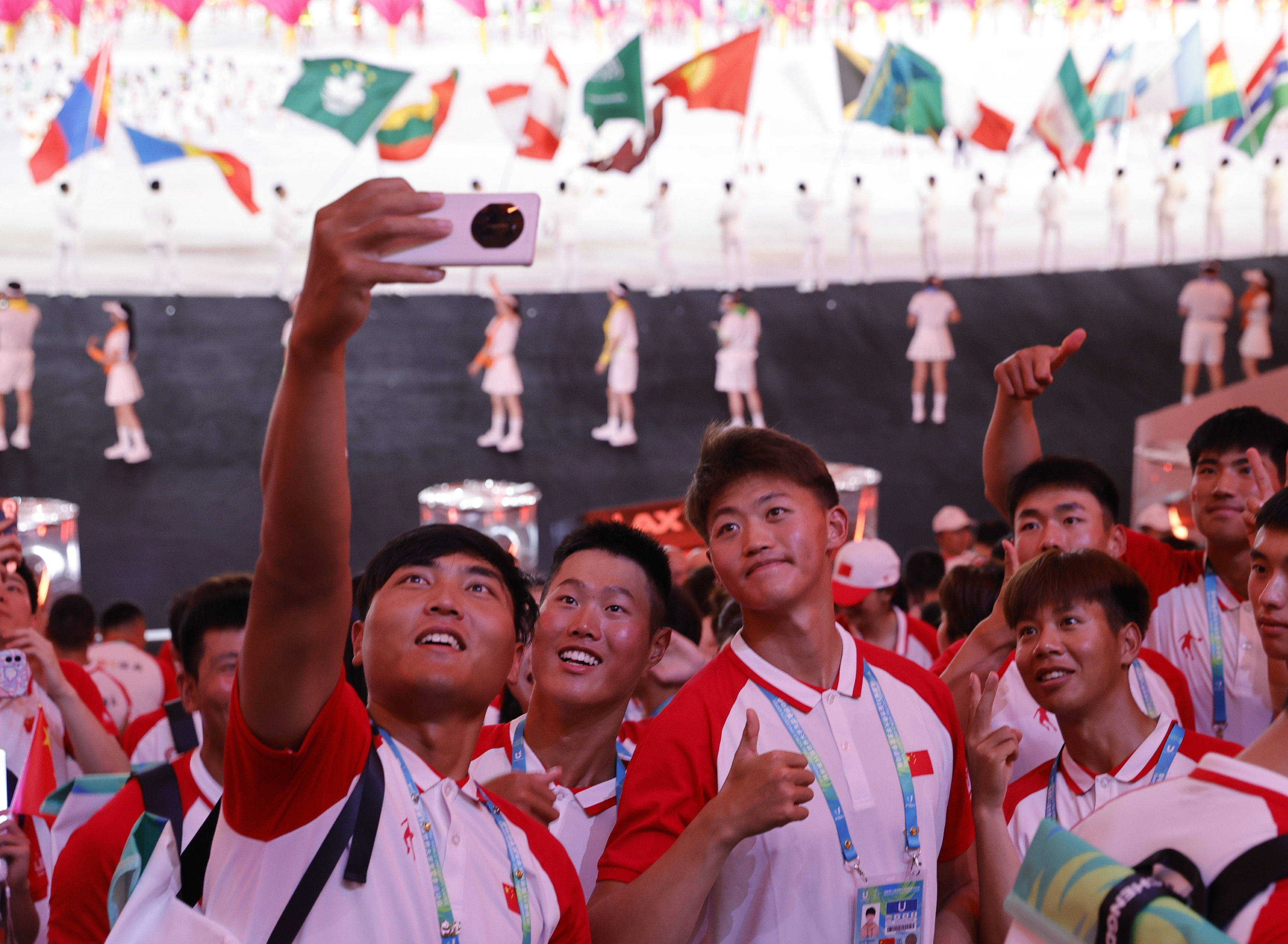 第31届世界大学生夏季运动会开幕式举行(28)