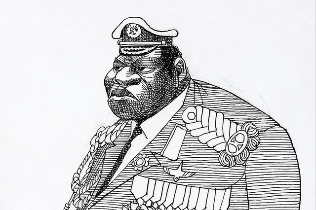 非洲暴君屠杀30万国民,乌干达终身总统,食人魔伊迪61阿明