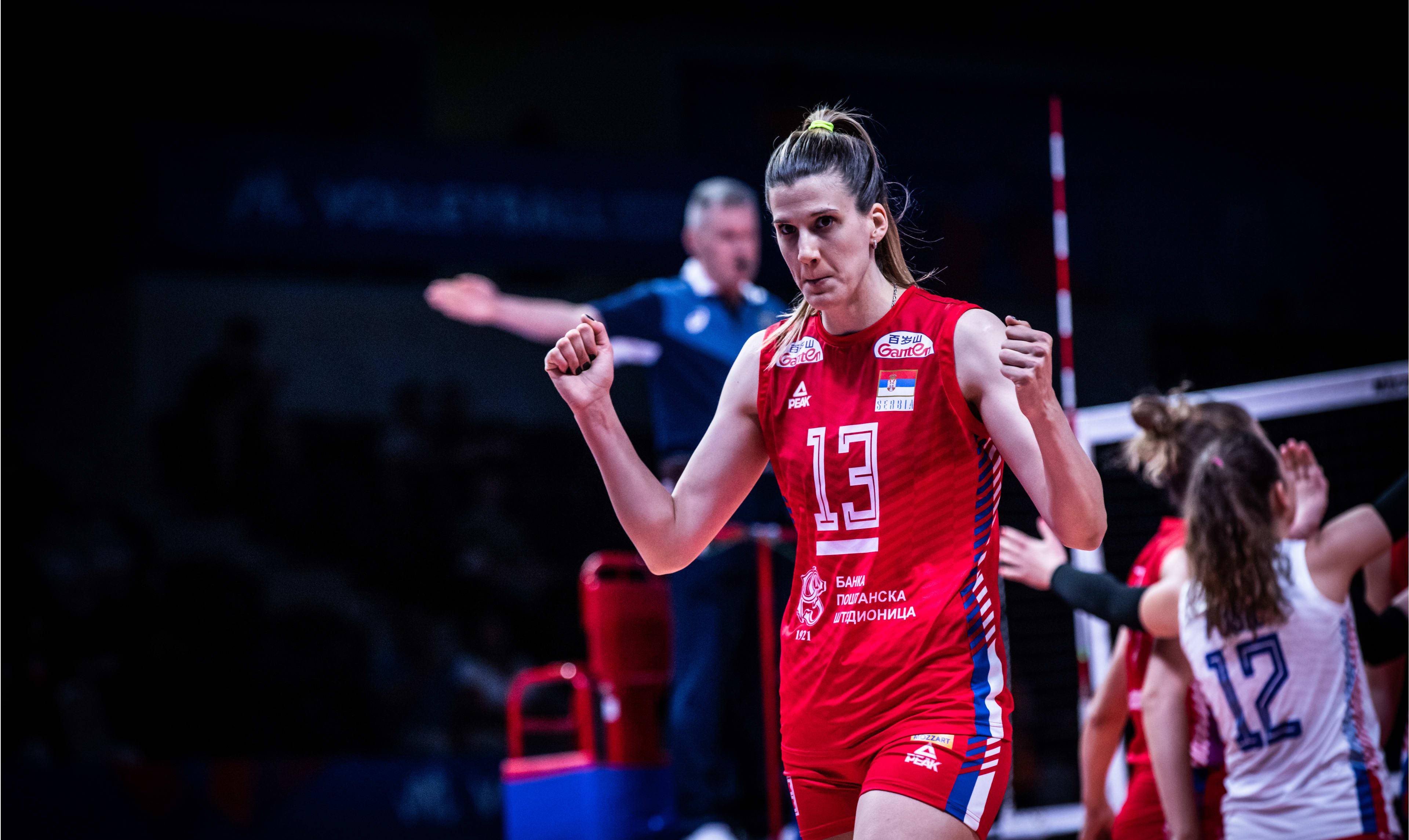 古德蒂出师不利!俩主力赛前受伤,塞尔维亚女排恐遭2连败开局