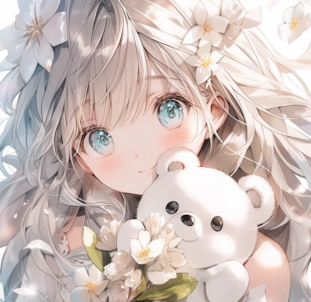 女生头像|小熊女生头像|唯美头像|二次元妹妹头像