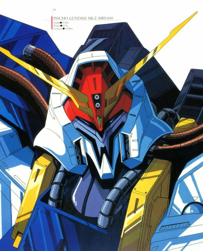 分享一组高达原画 高清壁纸无水印