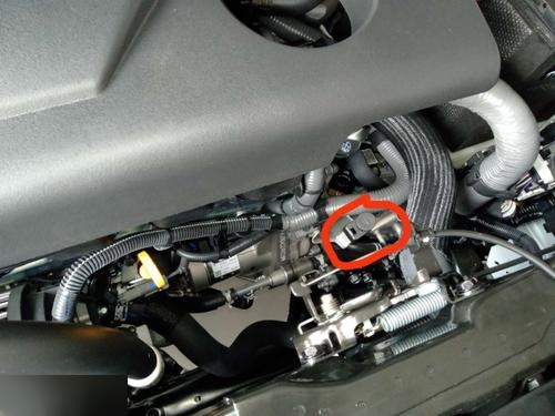 高尔夫6自动变速箱加油口在哪?