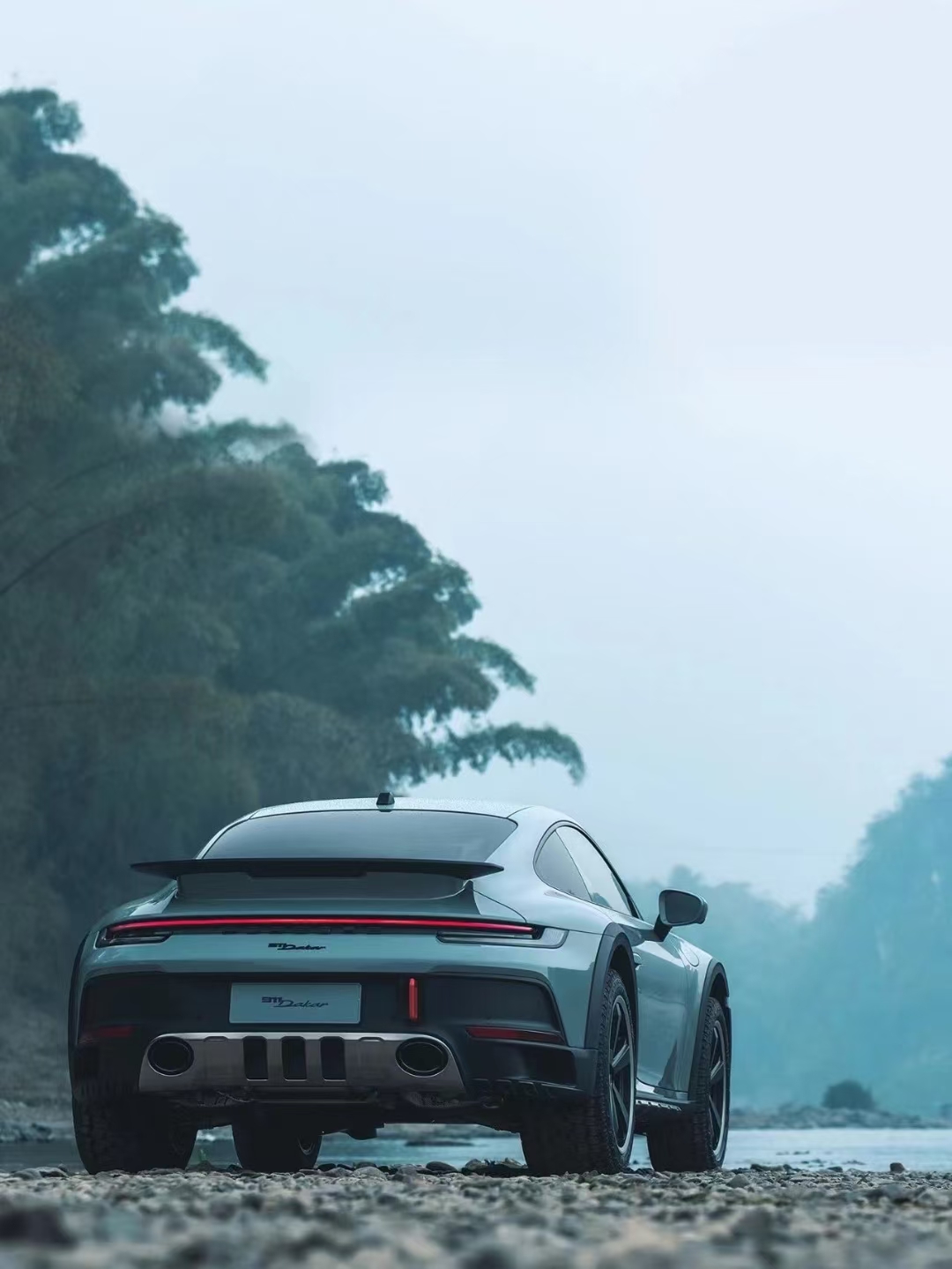 「矩阵首发」matrix改色膜暗影绿,保时捷911 原厂色