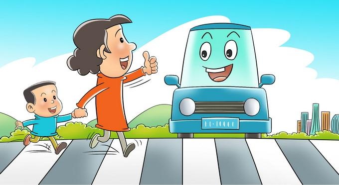 车辆路口"礼让斑马线"时必须停车!交警提醒:这样做也不行