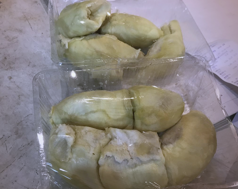 买榴莲花了100多,却遇到果肉发黑问题