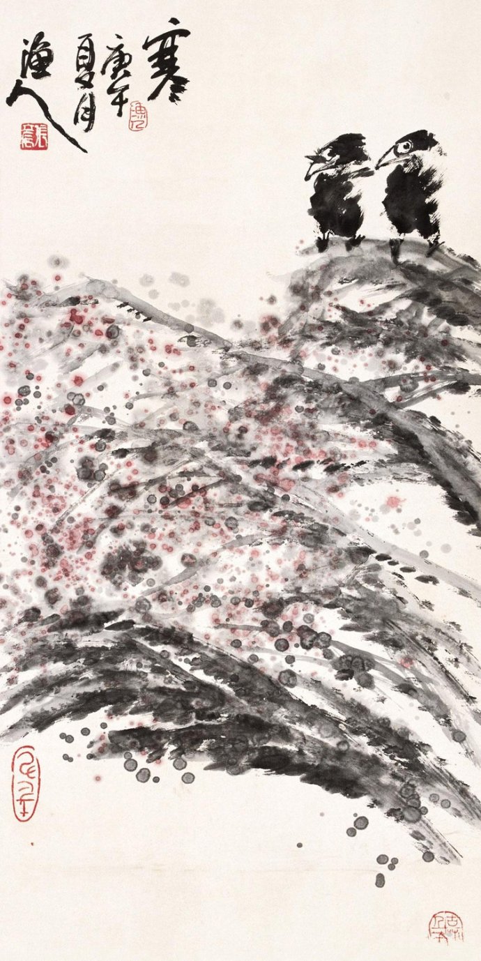 张立辰:当代大写意花鸟画家中非常有建树的大画家