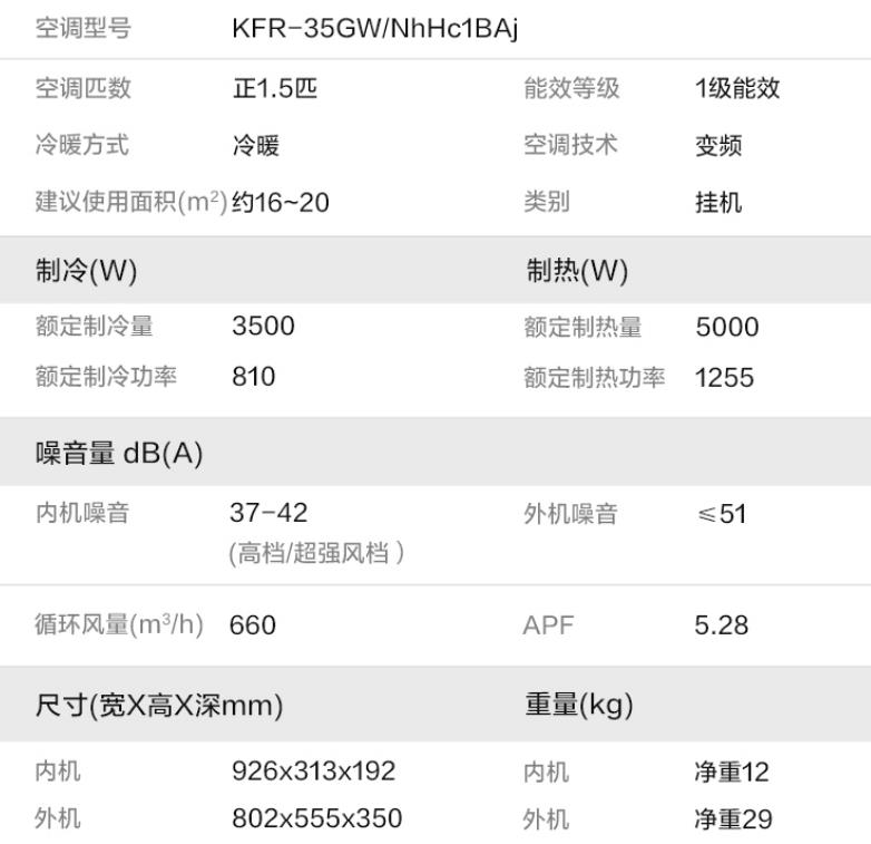 格力空调1 5匹云轩和云佩哪款好?多少钱一台?