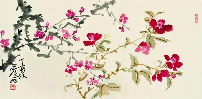 姚震西花鸟画欣赏