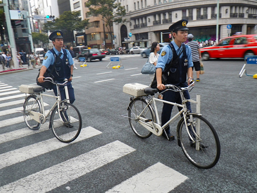 都2020年了,为什么日本警察总骑自行车巡逻,原来是这样