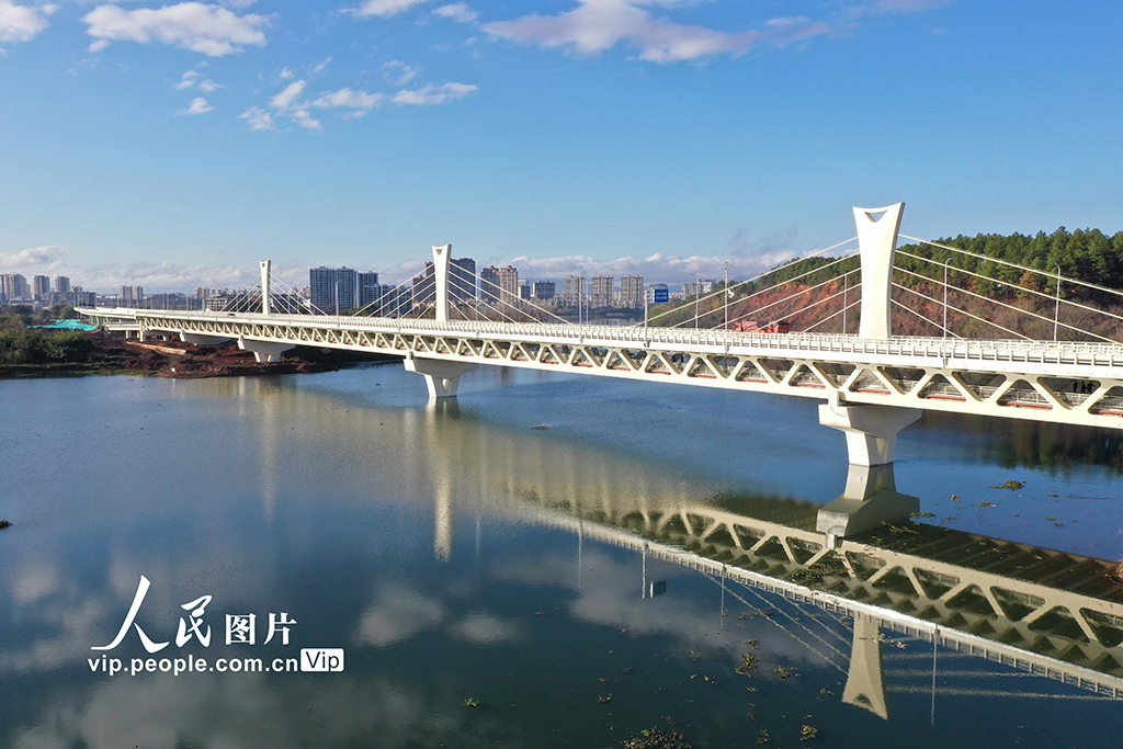 江西赣州:蟠龙大桥竣工通车