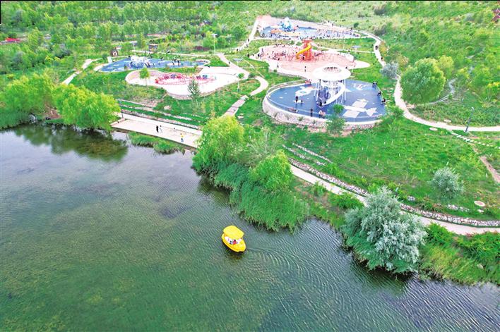「图说新闻」金昌市玫瑰谷景区风景秀丽