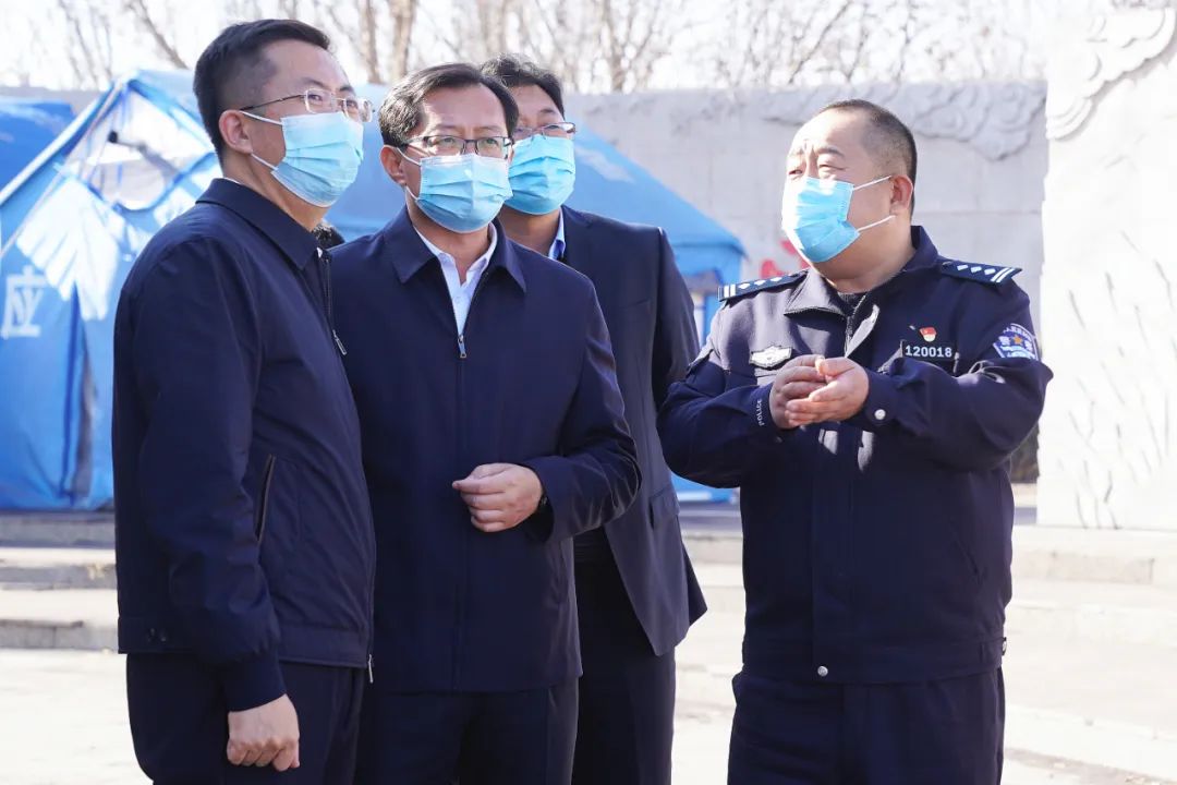 副盟长雷海到阿拉善高新区调研疫情防控工作