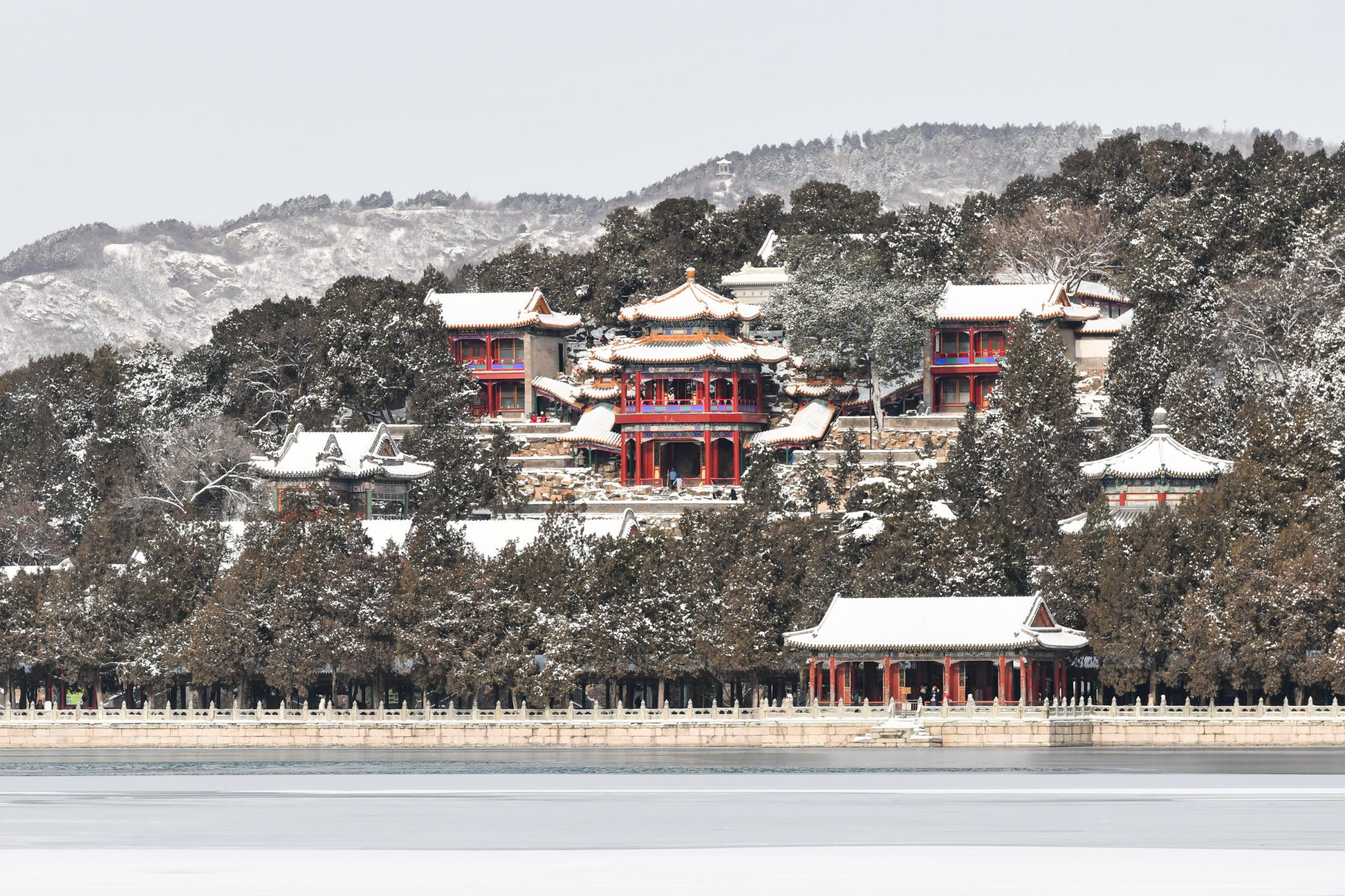 雪后颐和园图片图片