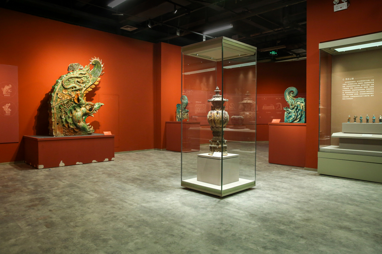 文物300余件组琉璃艺术精品亮相山西博物院