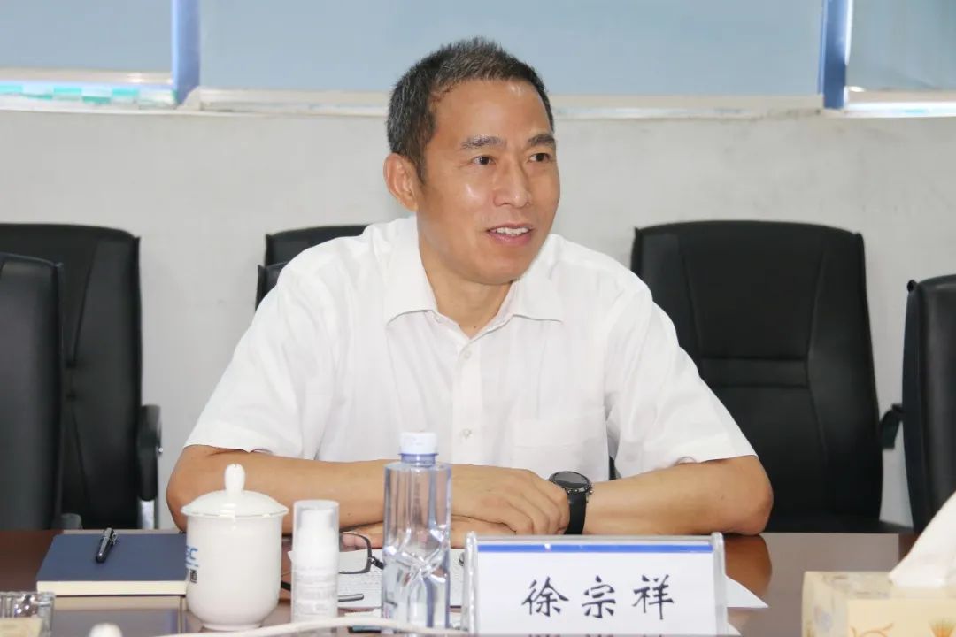 徐宗祥到通号轨道调研座谈