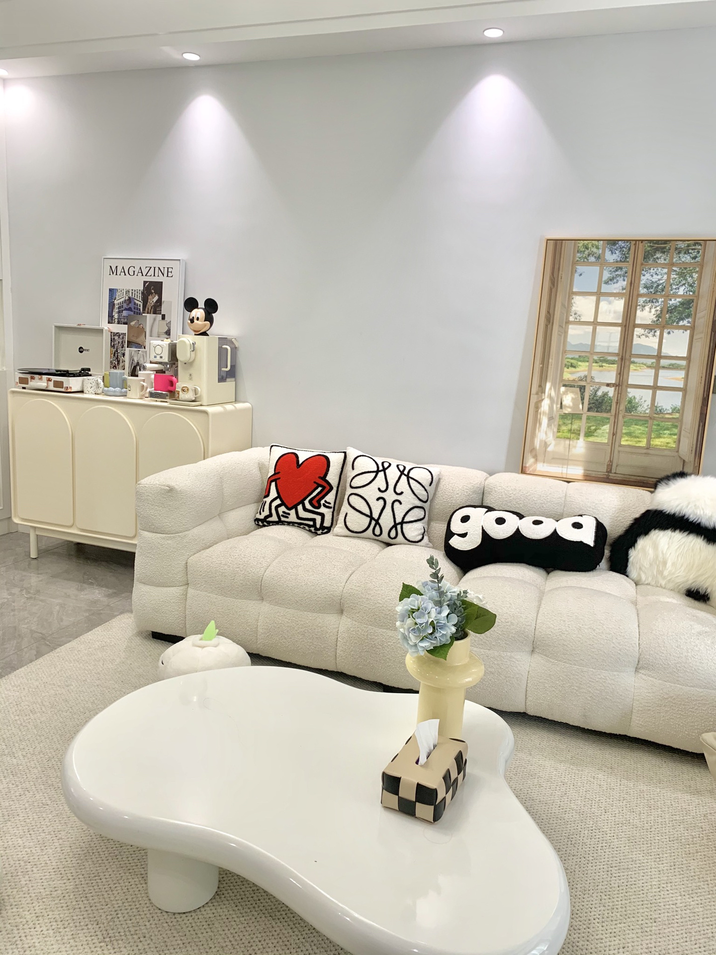 晨阳水漆调色卧室客厅背景墙春露秋霜 奶咖色 伦敦雾 悠扬蓝好看