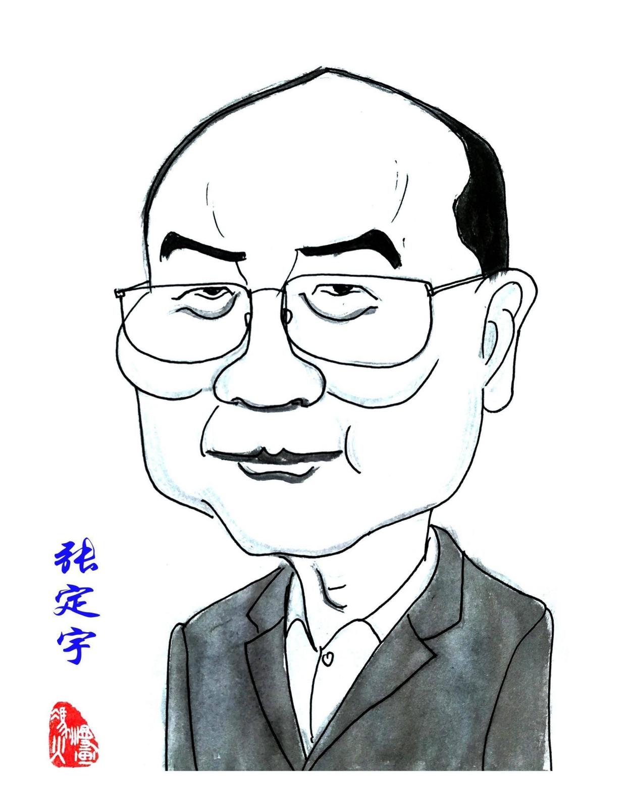人物漫画(75)丨"人民英雄"——张定宇