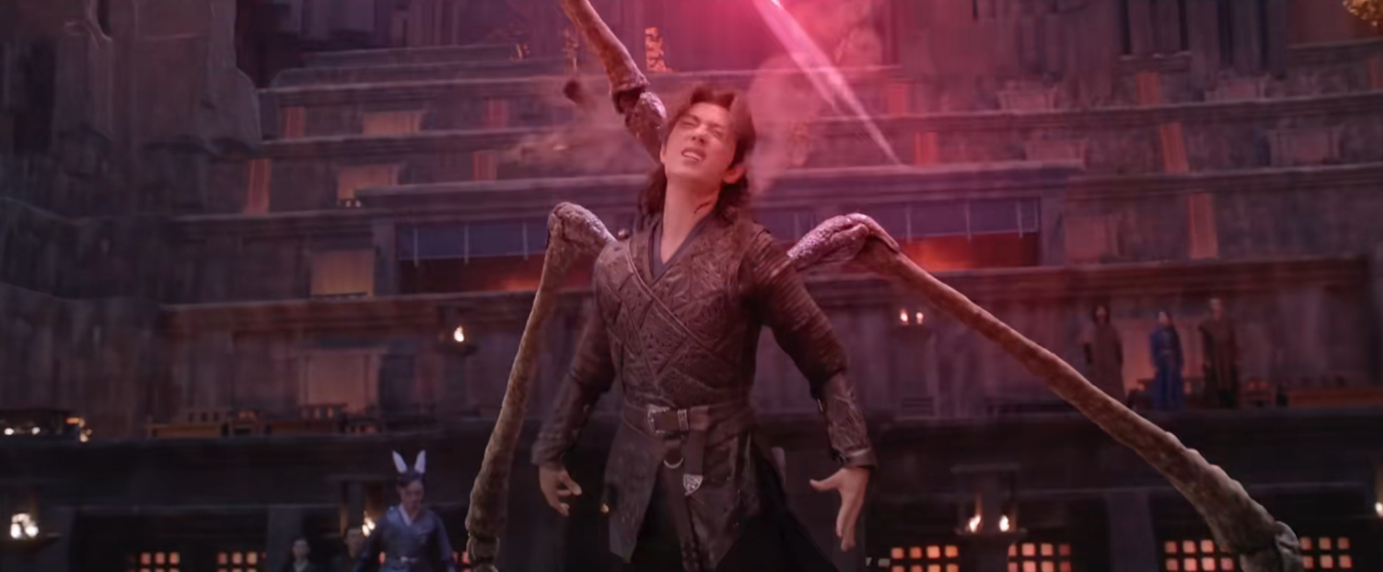 斗罗电视剧放出首支预告,八蛛矛写实昊天锤像笋子,唐昊帅过肖战