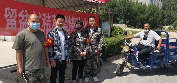 汝南县留盆镇纪委助力"三夏"生产