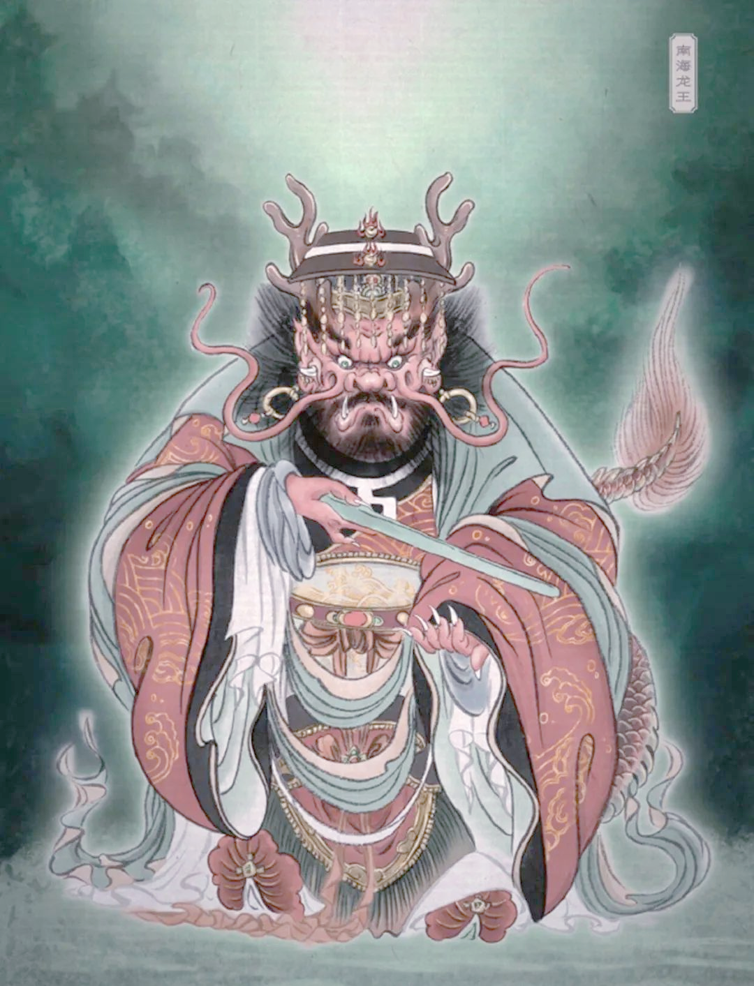 四海龙王:中国神话中的司雨与气候之神