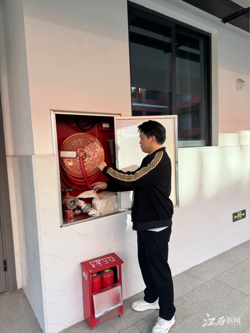 宜春北湖学校开展消防设施专项检查筑牢校园安全防线