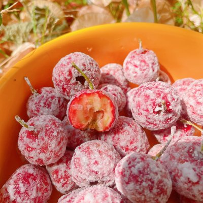 雪花山楂球,糖炒山楂,糖霜山楂——10月必约