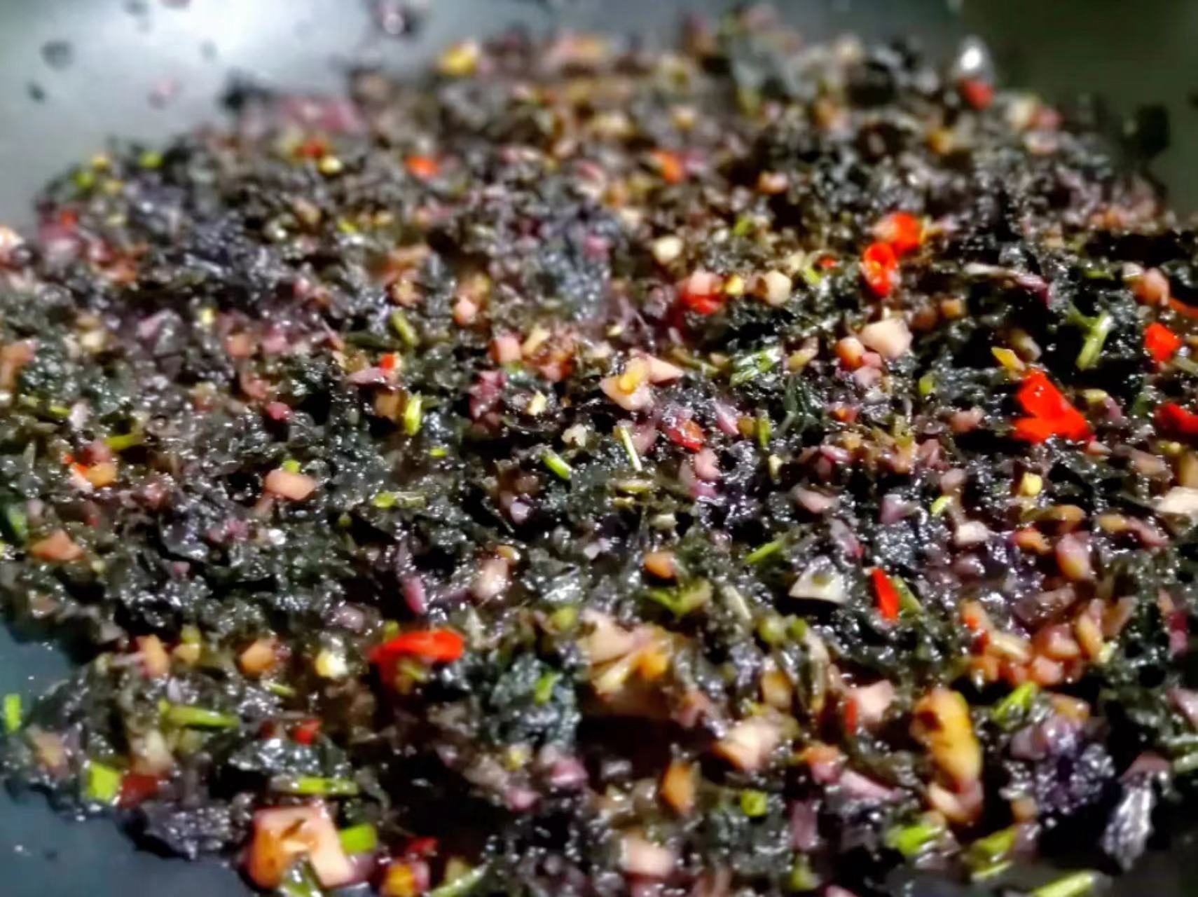 鲜紫苏叶的三种吃法,吃过一次忘不了