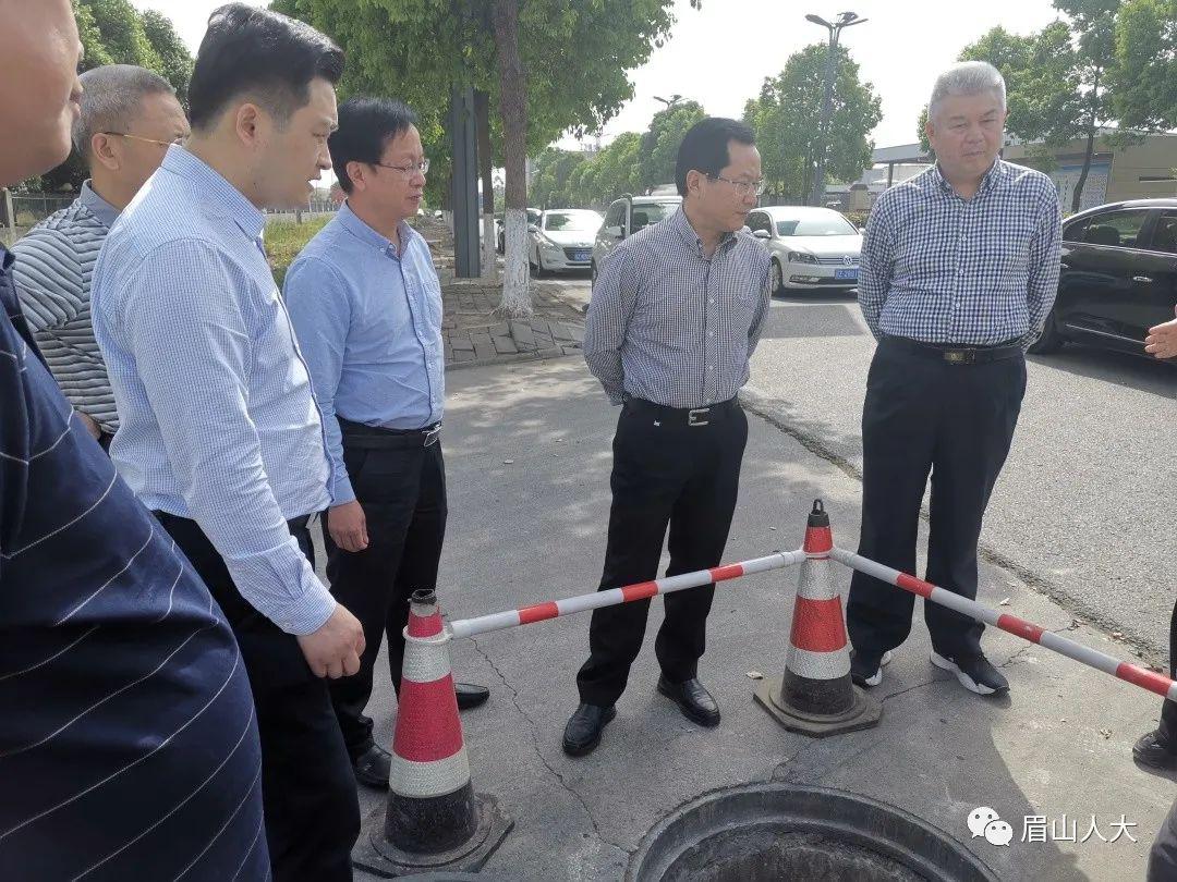王泽文率队督导通济堰灌区河长制工作