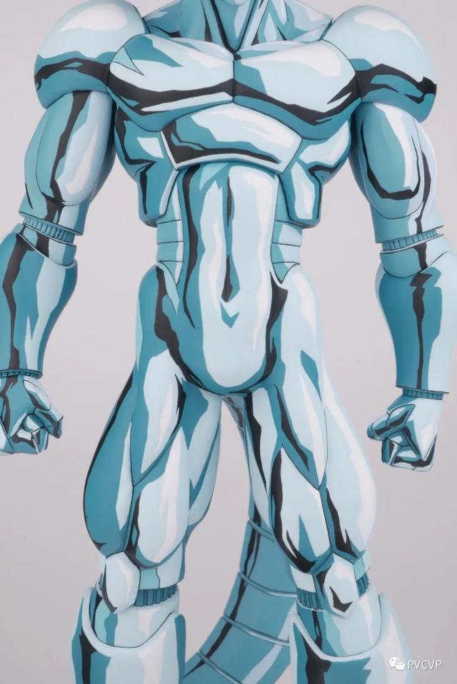 这套超帅的基纽特战队漫画色重涂手办,放在白纸上就像是画出来的