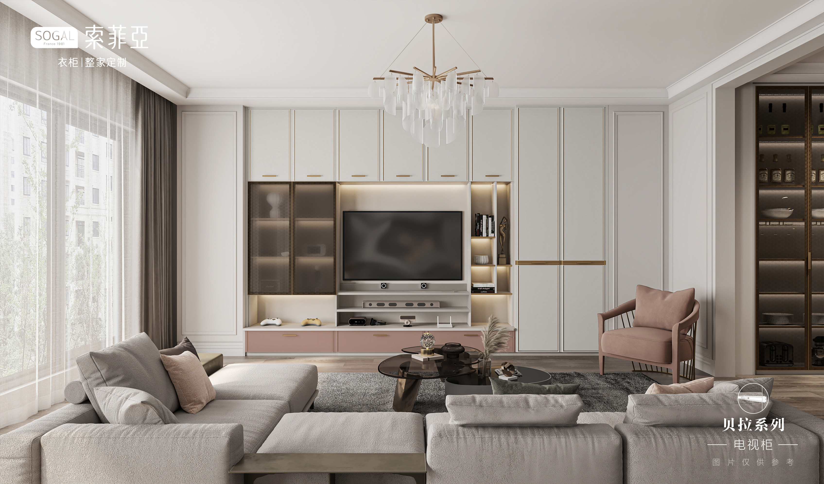 什么叫低调轻奢,有质感的电视柜大赏,收藏起来