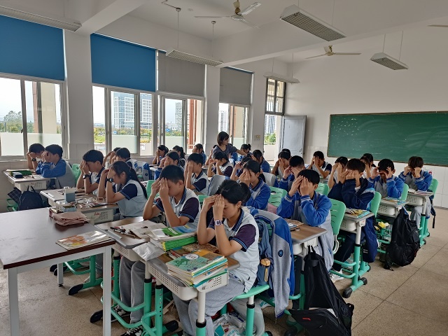 爱眼护眼,拥有明亮眼睛——安吉县高禹中学开展近视防控活动