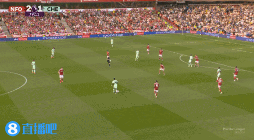 切尔西vs诺丁汉森林比赛回放_英超-10人切尔西客场3-0诺丁汉森林_穆德里克进球时刻