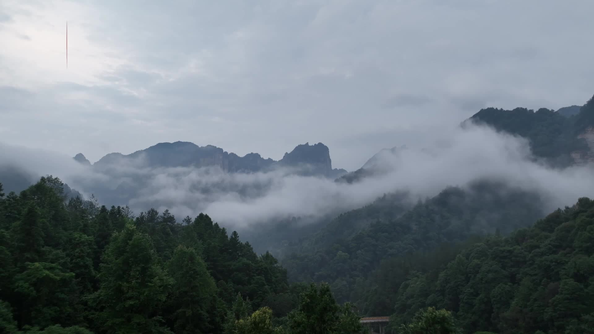暑期,来张家界武陵源观云海!