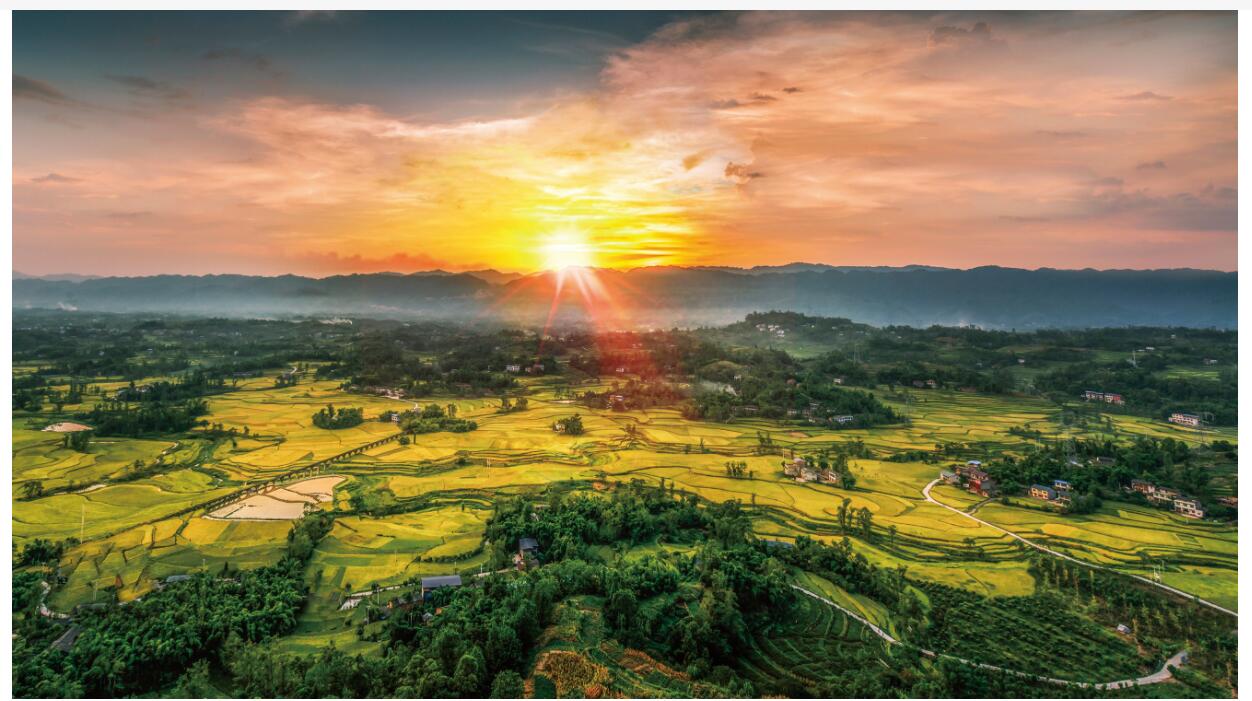 重庆周边游-去梁平感受平原地貌的安静小城
