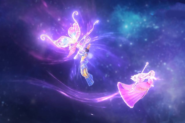 叶罗丽:原来灵公主也有神兽,名字叫"花灵蝶",看起来非常漂亮