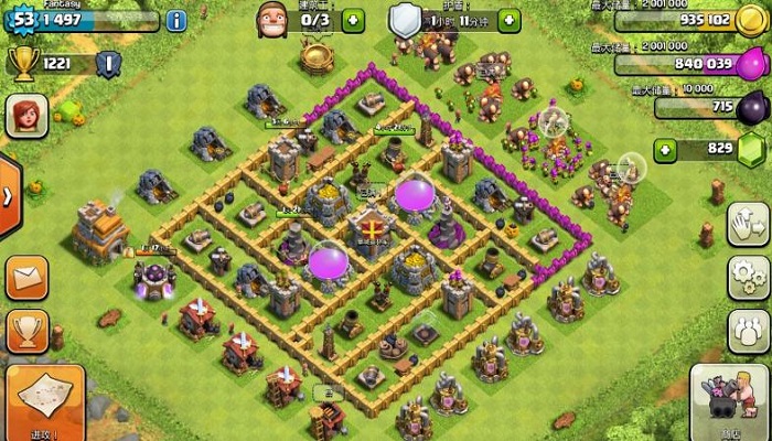 部落冲突七t本最强阵型