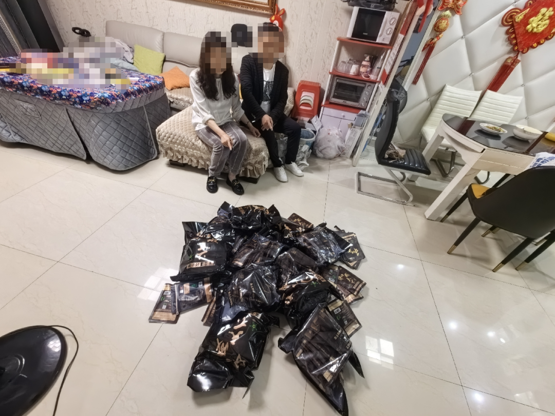 "味赢天下"变"昧赢天下"!益阳警方查获假槟榔成品60余吨