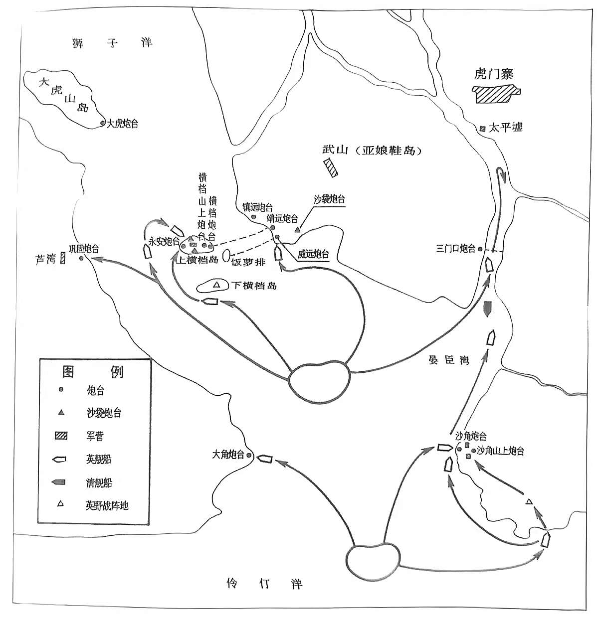 从虎门到大沽