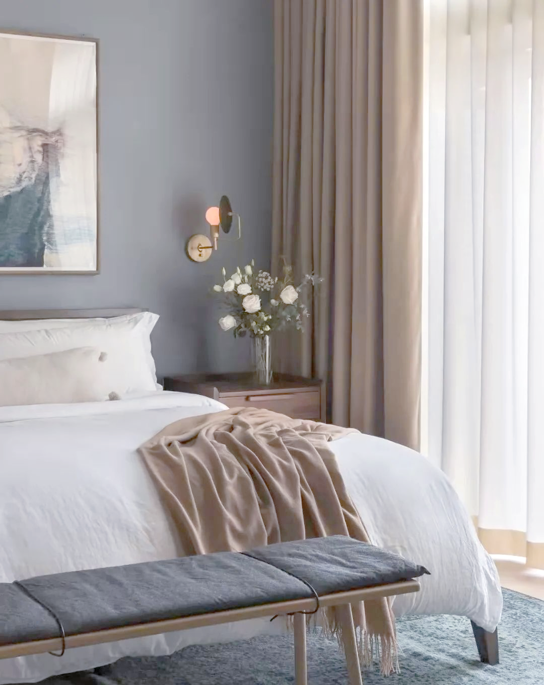 打造完美卧室,窗帘配色技巧全攻略