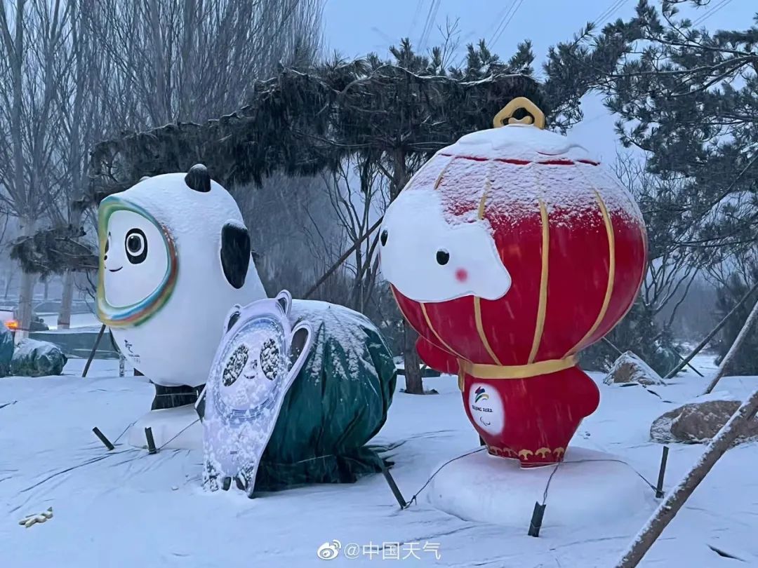 虎年雪人造型图片