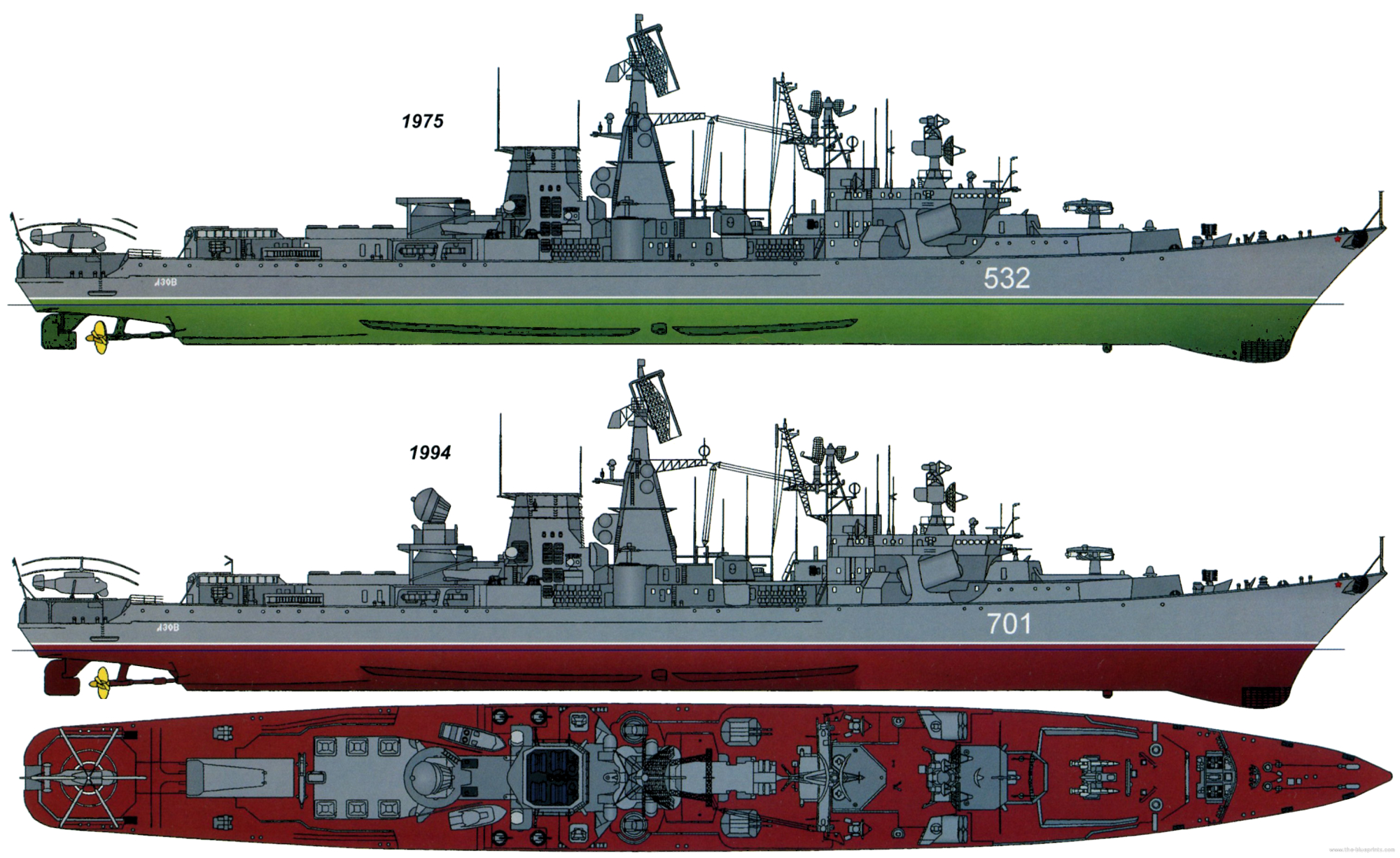 終極金雕——防空反潛,遠洋核心!蘇聯海軍的