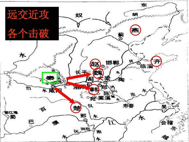 秦国一统六国的根本理论基础—远交近攻